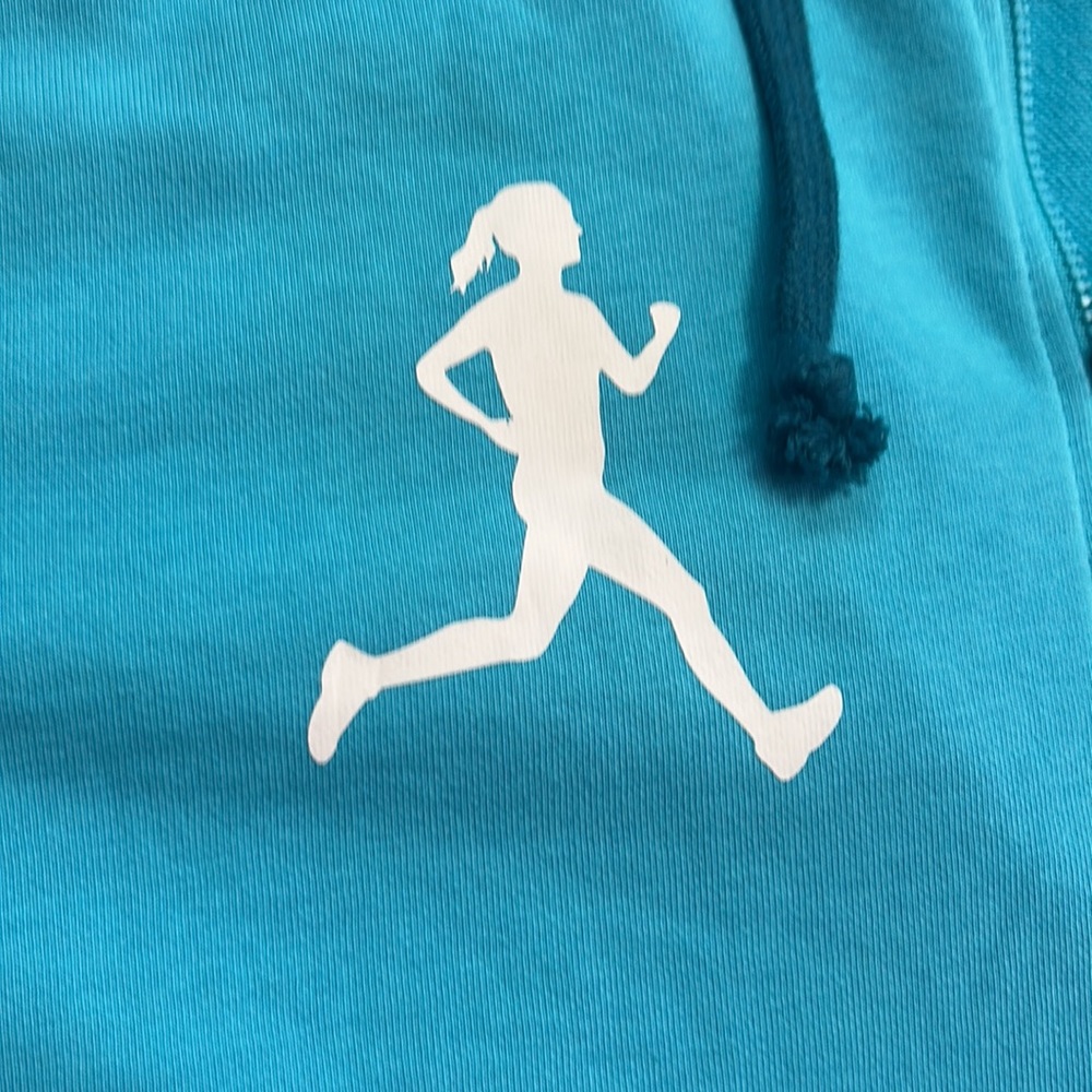 Xersion Oversized Long Runner Zip Up Sweatshirt - image 4